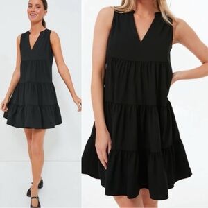 Pomander Place Tuckernuck Sleeveless Black Dress
